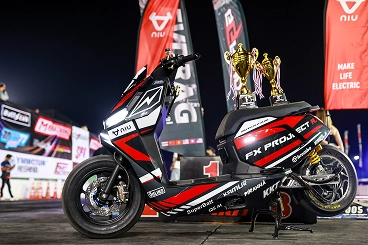 "FX PROJECT R" ลงสนาม! ท้าพิสูจน์ทุกขีดจำกัดของมอไซค์ไฟฟ้าในรายการ KING OF EV DRAG 2026