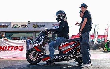 ตอกย้ำศักยภาพของ FX PROJECT R ลงสนาม! ท้าพิสูจน์ทุกขีดจำกัดของมอไซค์ไฟฟ้าในรายการ KING OF EV DRAG 2026