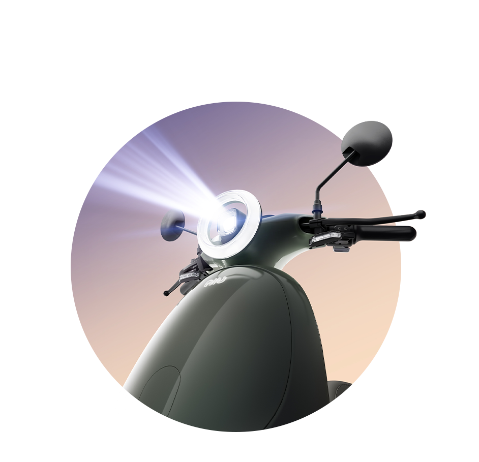 NIU O-Play LED Ring Headlight