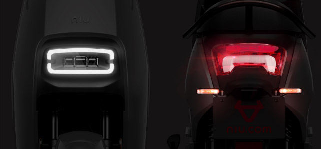 Daytime Running Lights and Integral wrap-around tail light